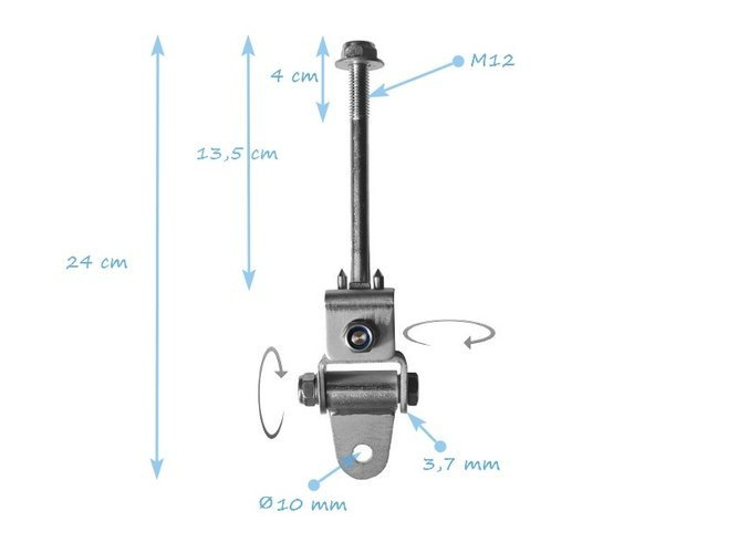 ERGO Raccordo con filettatura M12