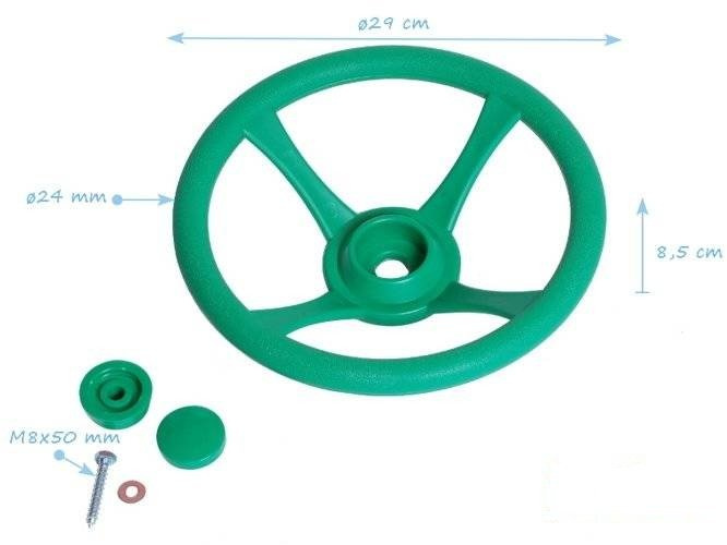 Volante per casette da gioco