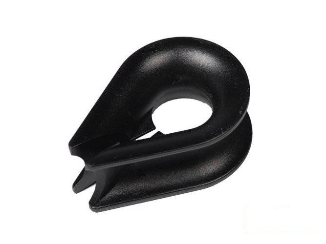 Occhiello aperto in plastica 