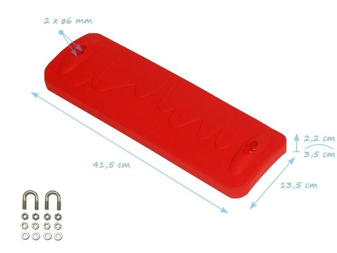 Altalena ECO + Set di catene zincate a un punto 5 mm - 1,8 m