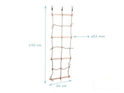 Rete di arrampicata per parco giochi 560x1900 mm