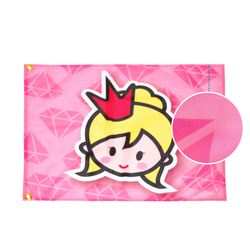 Bandiera della principessa (con sistema), accessori per parco giochi
