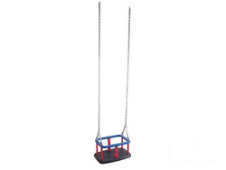 Altalena a secchio + set di catene zincate da 6 mm - 1,8 m