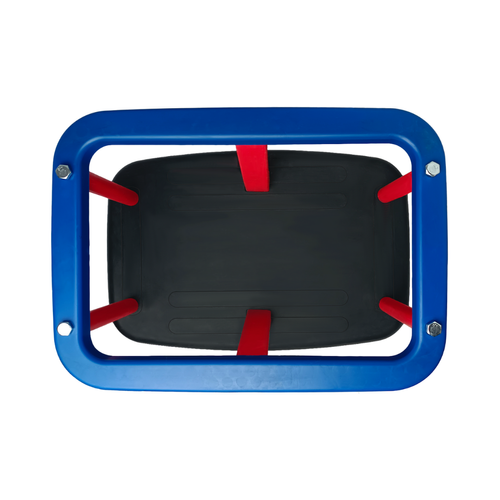 Altalena a secchiello per un parco giochi pubblico