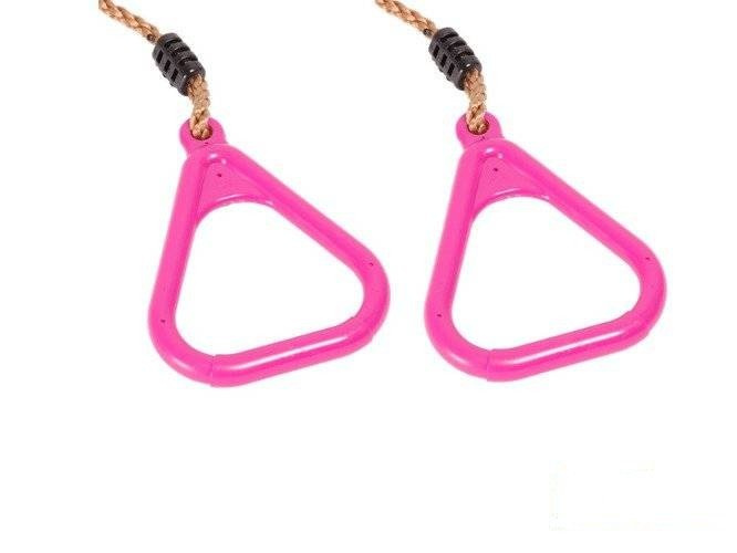 Cerchi da ginnastica triangolari in plastica