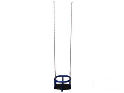 Benna oscillante LUX + set di catene zincate 5 mm - 1,8 m