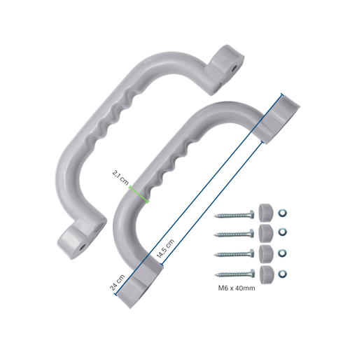 Set di maniglie 240x75 mm