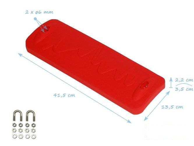 Altalena piatta ECO per parco giochi pubblico