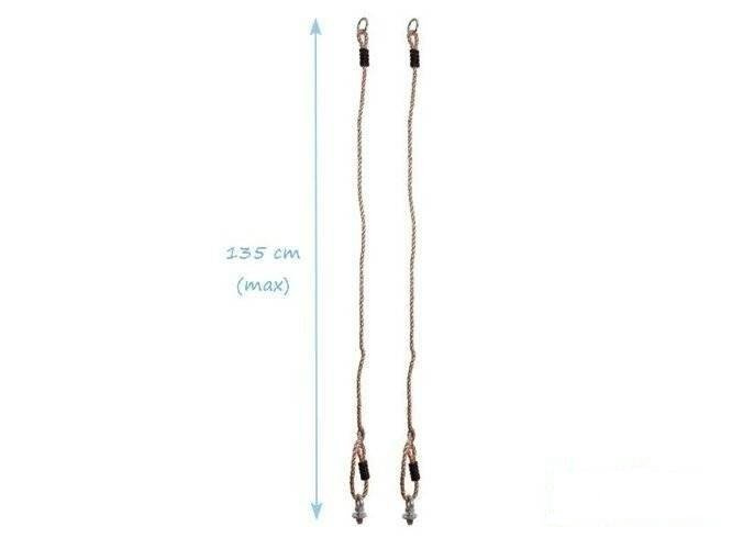 Corda per pneumatici orizzontale per il parco giochi