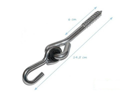 Attacco oscillante tipo O M10 60 mm