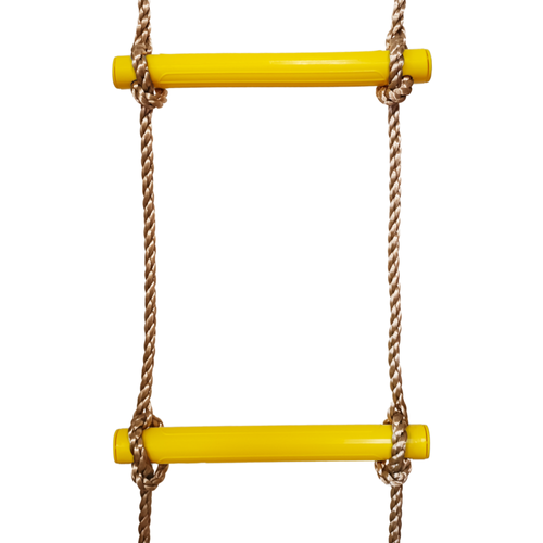 Scala a corda con 5 aste in plastica