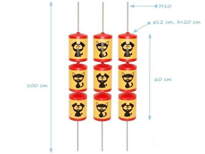 Kit, cani, gatti, attrezzature per parchi giochi