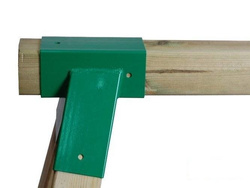 2 x raccordi per travi 90x90 mm, 100