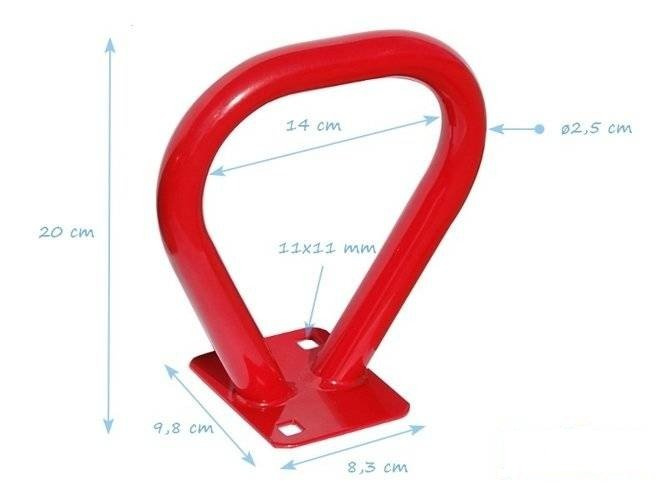 Maniglia per trave d'equilibrio