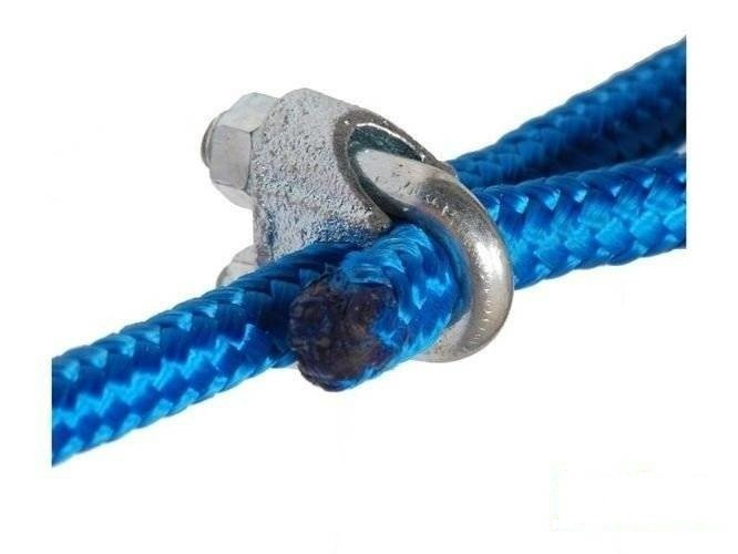 Morsetto per fune DIN741 10 mm