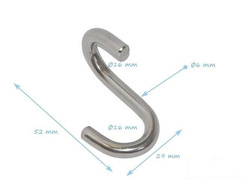 Connettore S per cavo rinforzato da 16 mm