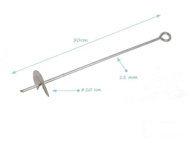 Ancora oscillante 500 mm