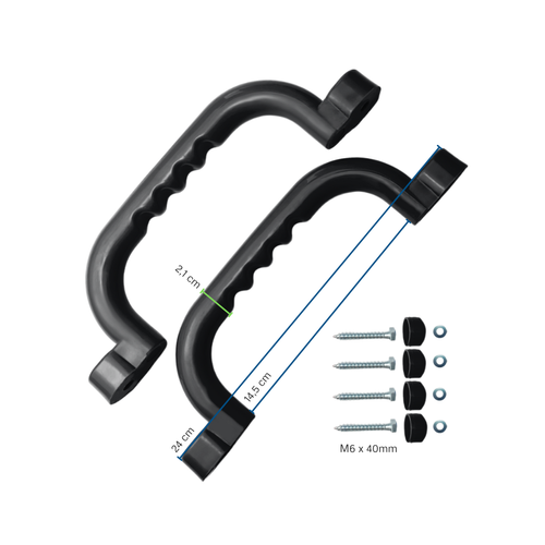 Set di maniglie 240x75 mm