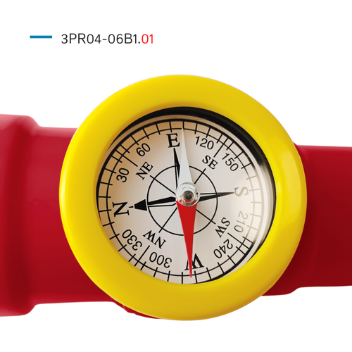 Telescopio con bussola per il parco giochi