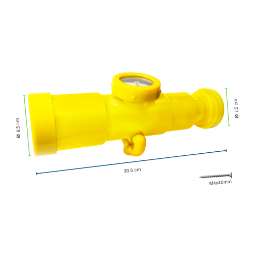 Telescopio con bussola per il parco giochi