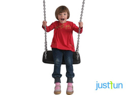 Altalena XXL + set di catene zincate 5 mm - 1,8 m