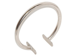 Maniglia in acciaio inox per trave di equilibrio Ø240