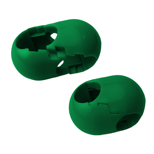 Connettore a croce per fune da 16 mm