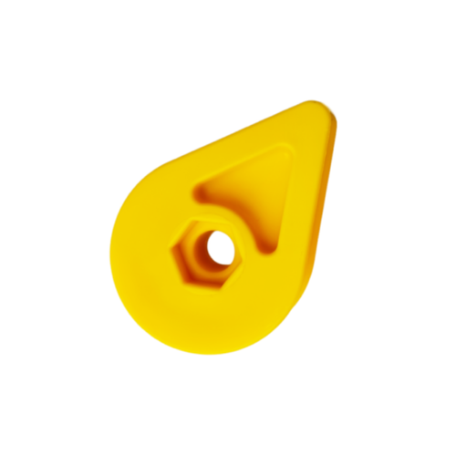 Boccola con foro esagonale M10