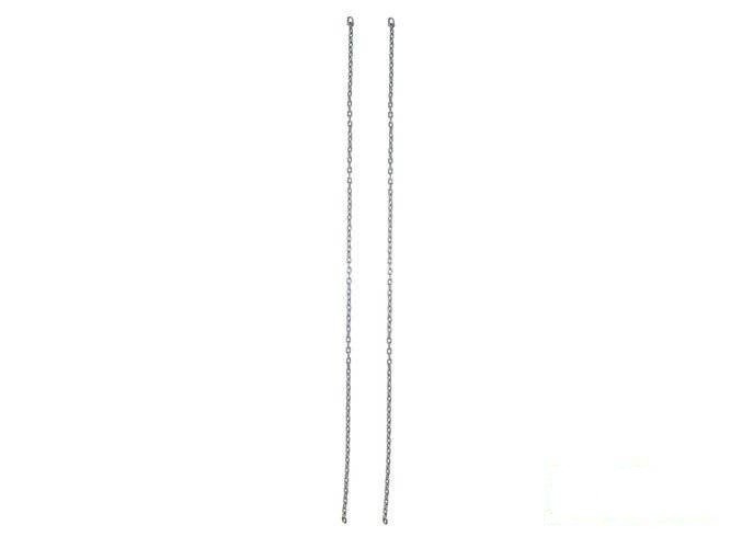 Set di catene a punto singolo in acciaio inox 5 mm - 1,8 m