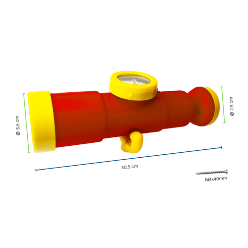 Telescopio con bussola per il parco giochi