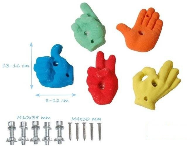 Appigli per l'arrampicata GESTI