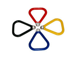 Cerchi da ginnastica triangolari senza catene