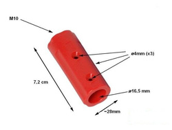 Connettore a fune con filettatura