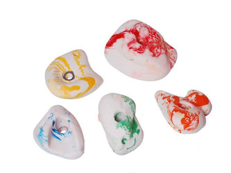 Maniglie da arrampicata S, multicolore