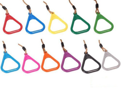 Cerchi da ginnastica triangolari in plastica