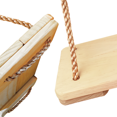 Altalena piatta in legno