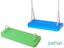 Swing LUX + set di catene zincate 5 mm - 1,8 m