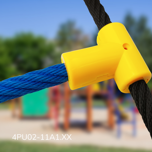 Connettore a T per cavo rinforzato Ø16 mm