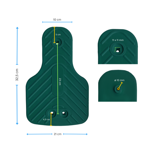 Sedile per trave d'equilibrio