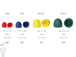 Tappo per vite esagonale M12