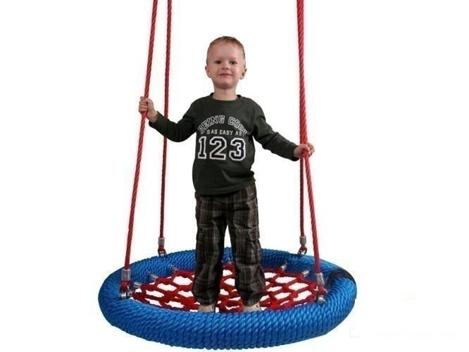 Altalena a nido di cicogna 100 cm per parco giochi pubblico