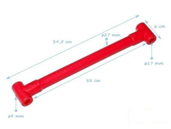 Asta in plastica per corda da 16 mm
