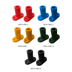 Base per l'ancoraggio a terra del cavo rinforzato ECO da 16 mm