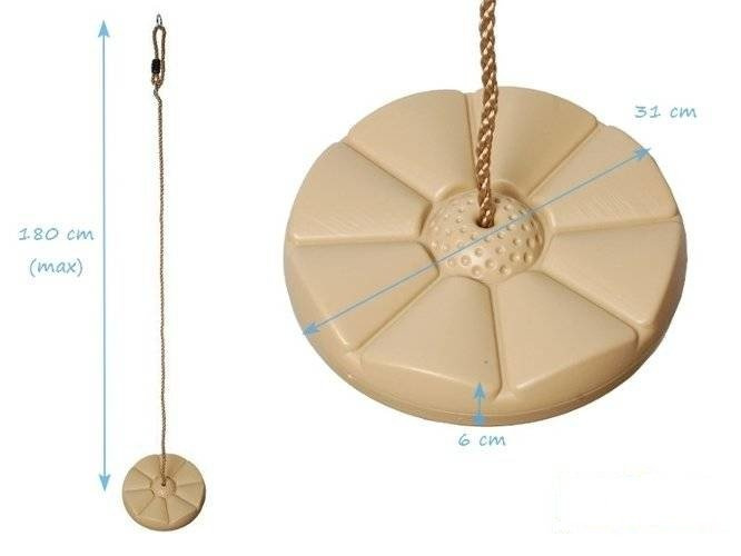 Fiore rotondo dell'altalena FIORE