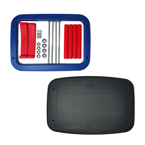 Altalena a secchiello per un parco giochi pubblico