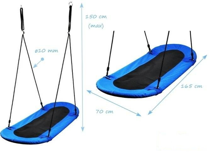 Nido di cicogna pieno 165 x 70 cm