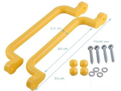 Set di maniglie 310x70 mm