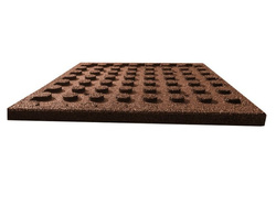 Tappeto in gomma 500x500x35 mm