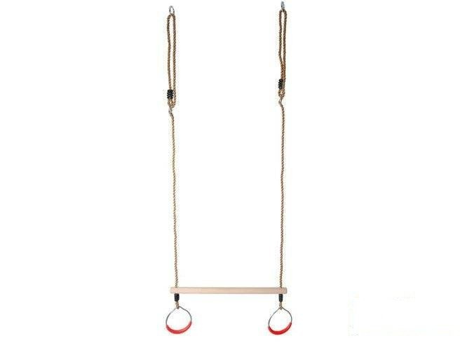 Trapezio ginnico con cerchi rotondi