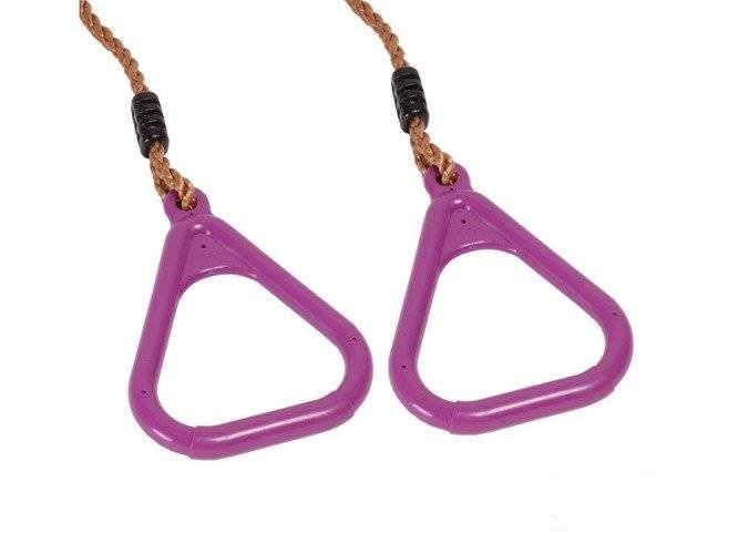 Cerchi da ginnastica triangolari in plastica